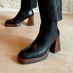 Feners Le Retro Noir Boots